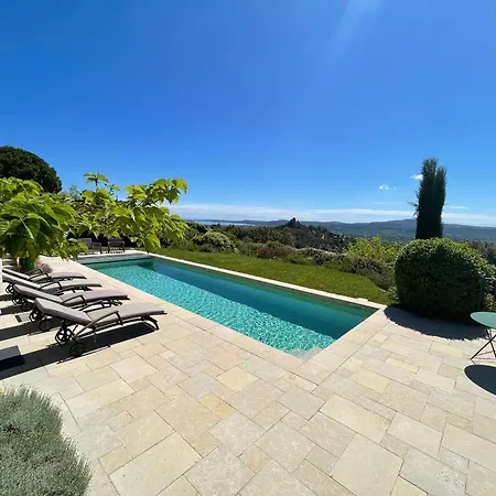 Villa Magnifique Avec Vue De Rêve Golfe De St Tropez